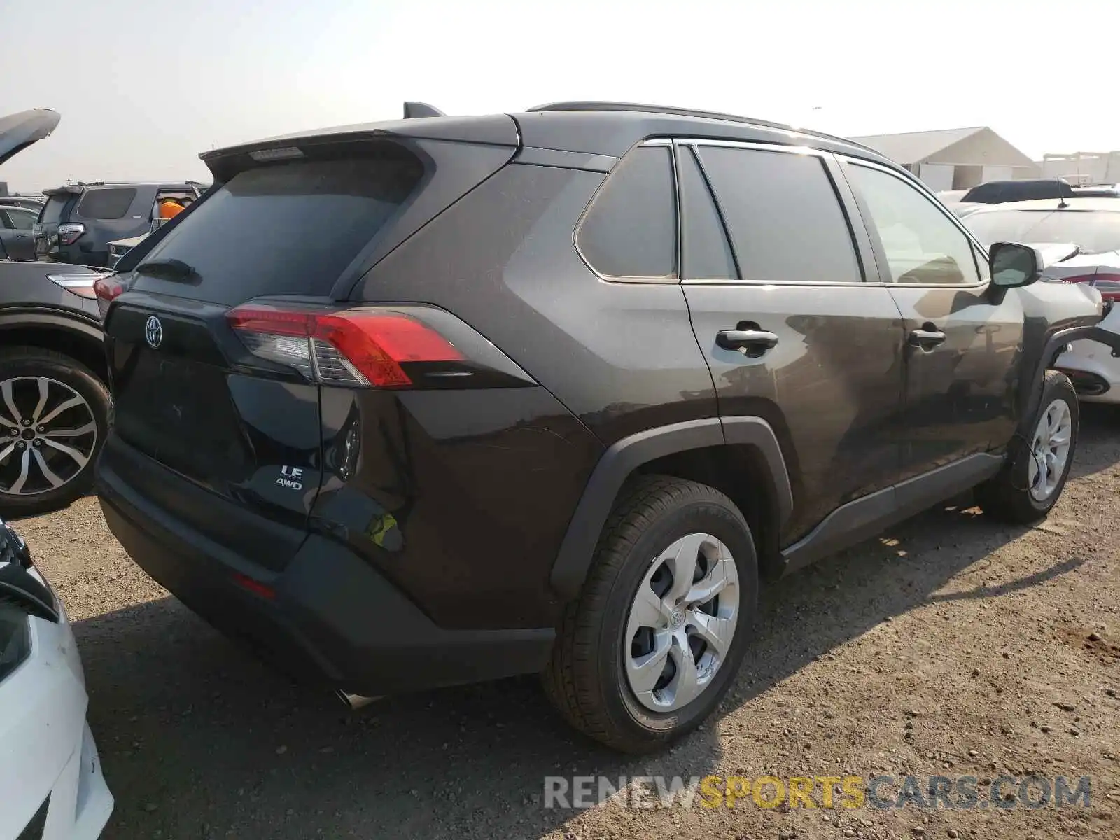 4 Photograph of a damaged car JTMF1RFV3KJ001834 TOYOTA RAV4 2019