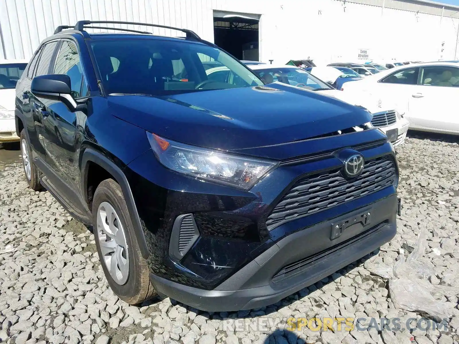 1 Photograph of a damaged car JTMF1RFV3KJ003552 TOYOTA RAV4 2019