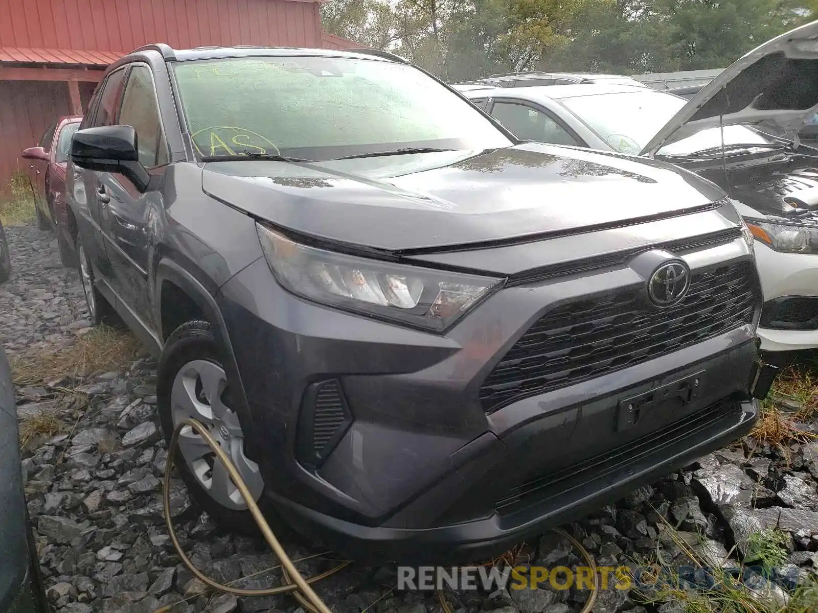 1 Photograph of a damaged car JTMF1RFV3KJ003762 TOYOTA RAV4 2019