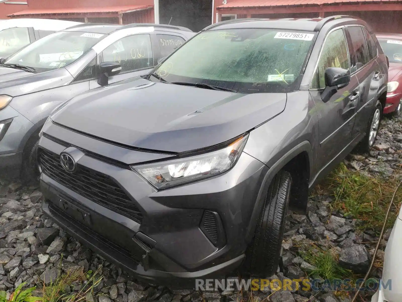 2 Photograph of a damaged car JTMF1RFV3KJ003762 TOYOTA RAV4 2019