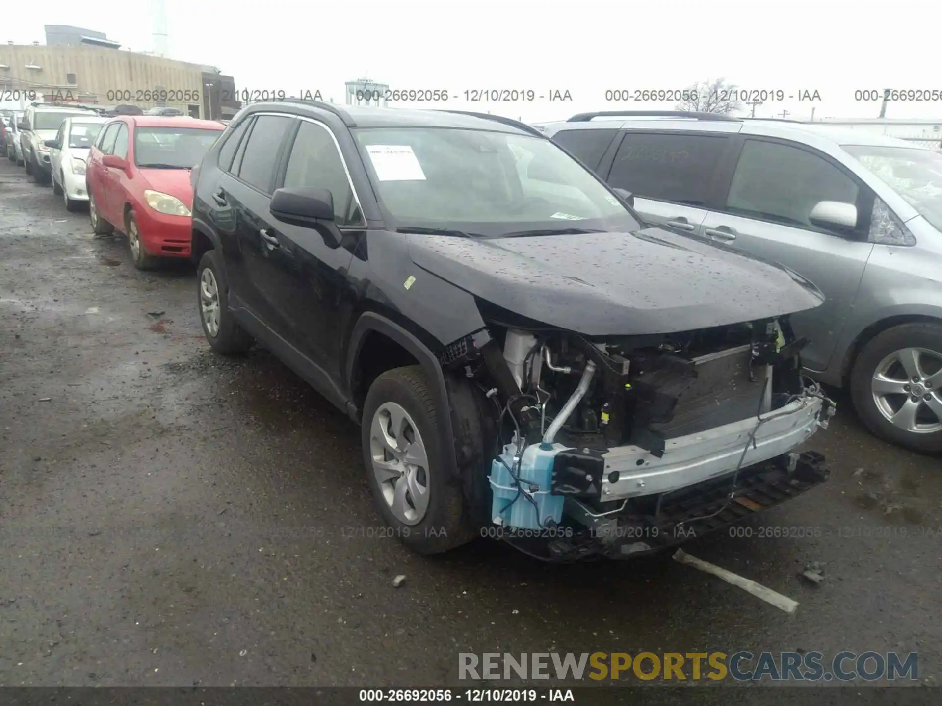 1 Photograph of a damaged car JTMF1RFV3KJ006953 TOYOTA RAV4 2019