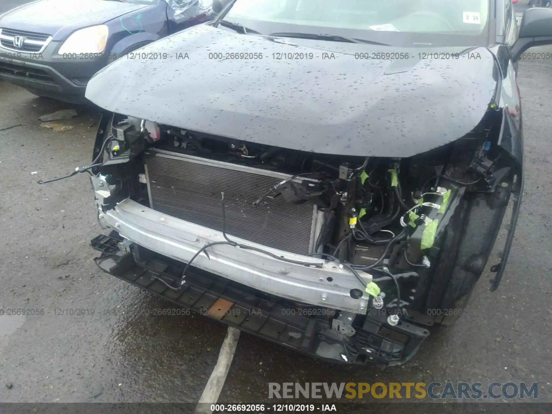 6 Photograph of a damaged car JTMF1RFV3KJ006953 TOYOTA RAV4 2019