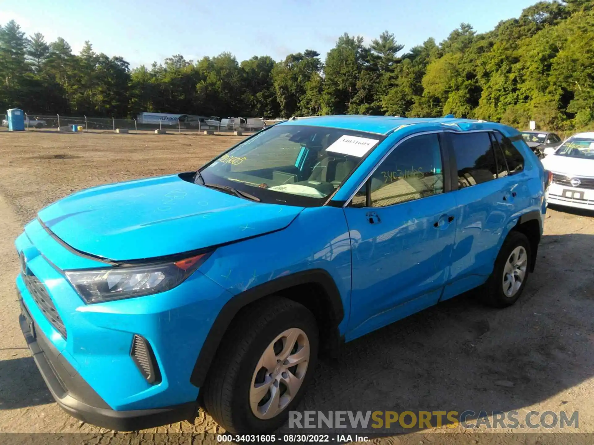 6 Photograph of a damaged car JTMF1RFV3KJ007102 TOYOTA RAV4 2019