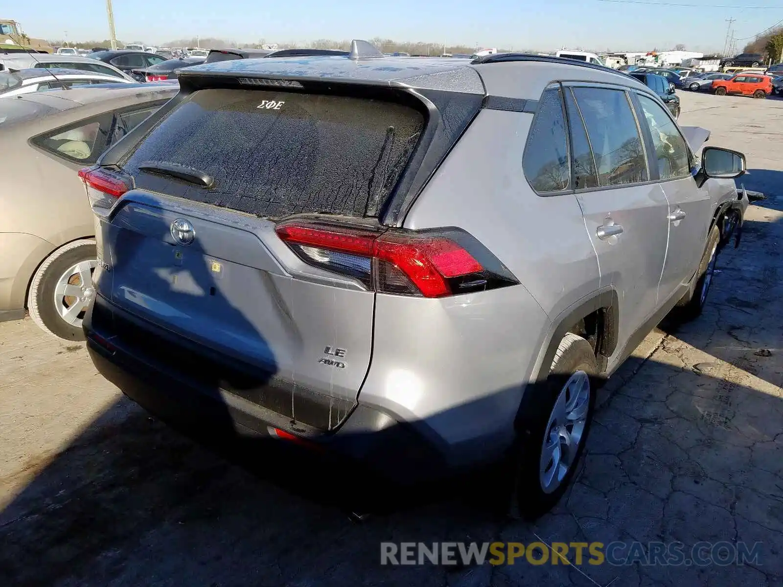 4 Photograph of a damaged car JTMF1RFV4KD002523 TOYOTA RAV4 2019