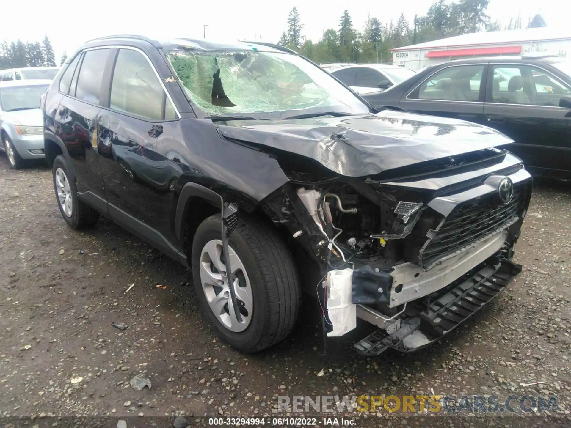 1 Photograph of a damaged car JTMF1RFV4KD003588 TOYOTA RAV4 2019