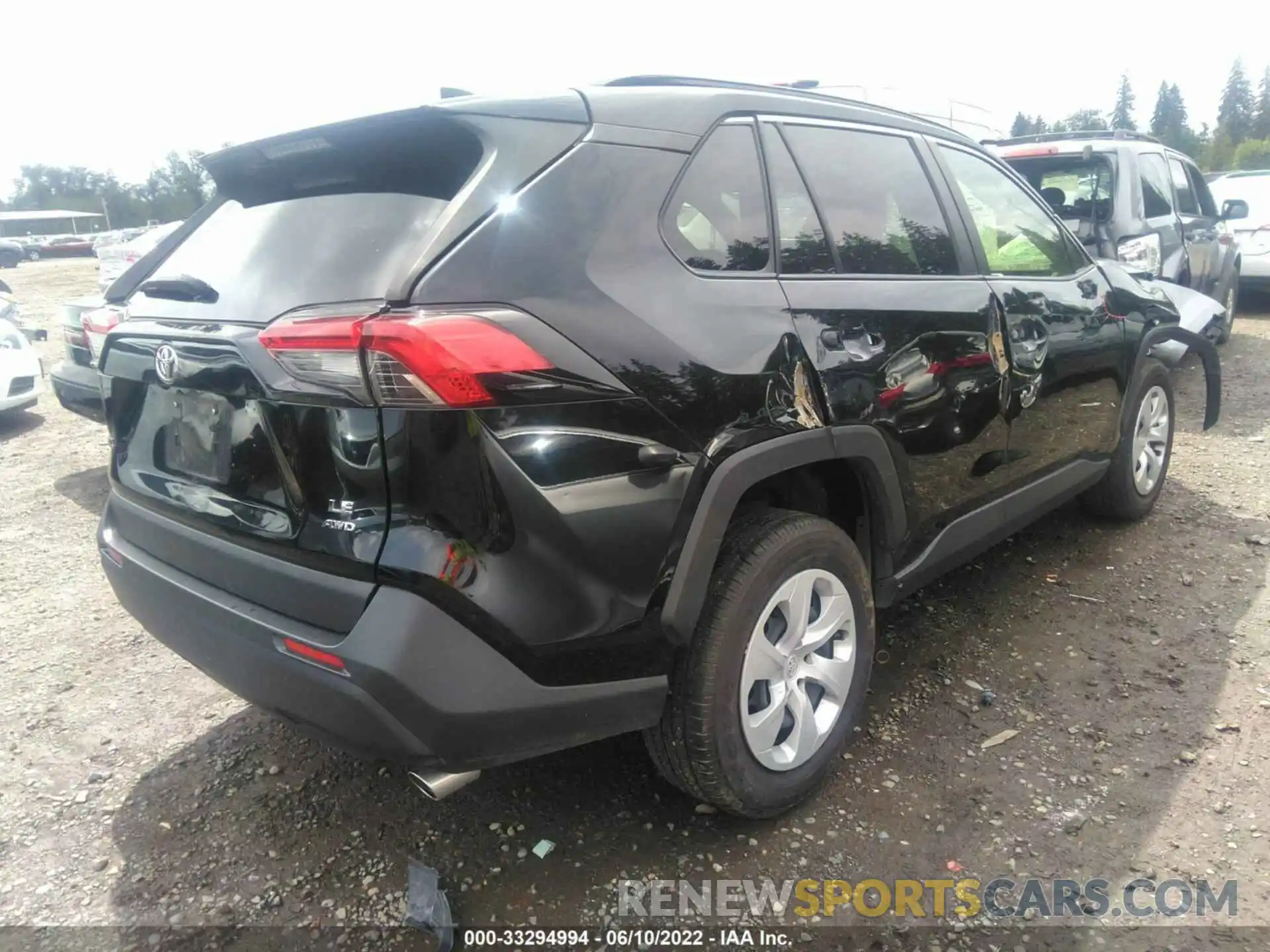 4 Photograph of a damaged car JTMF1RFV4KD003588 TOYOTA RAV4 2019