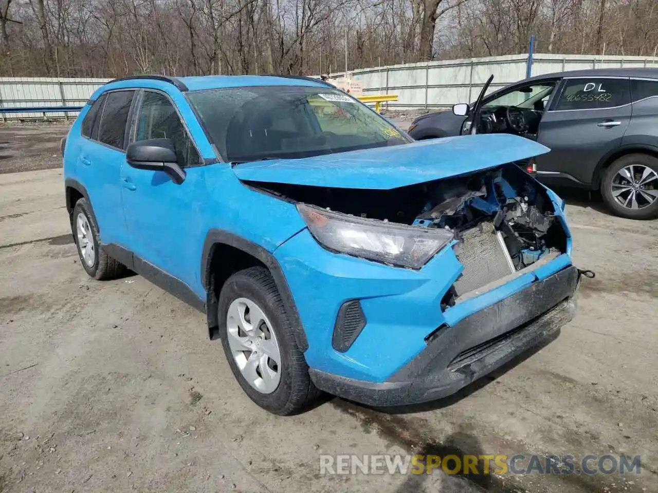 1 Photograph of a damaged car JTMF1RFV4KD005910 TOYOTA RAV4 2019