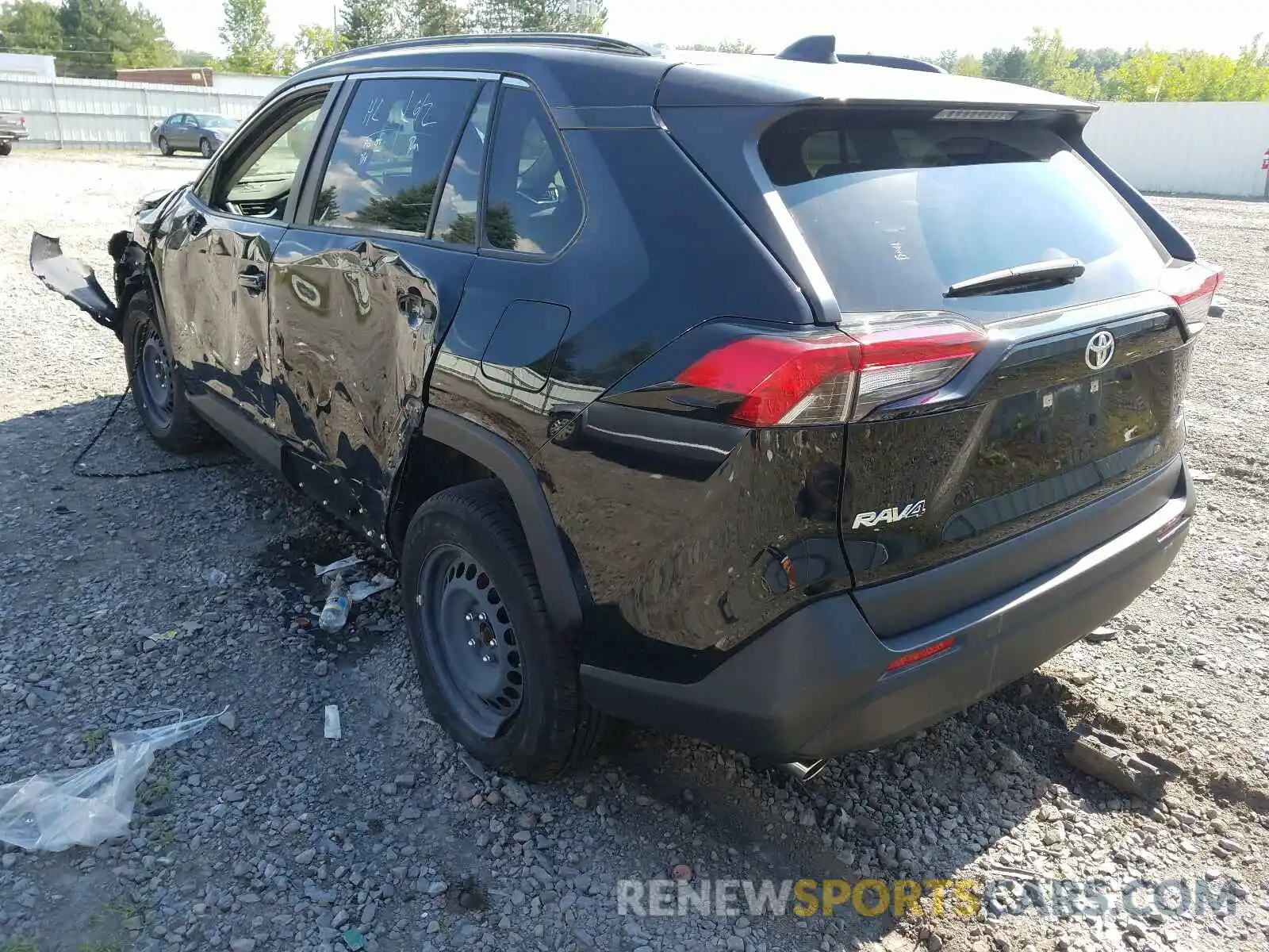 3 Фотография поврежденного автомобиля JTMF1RFV4KD007513 TOYOTA RAV4 2019