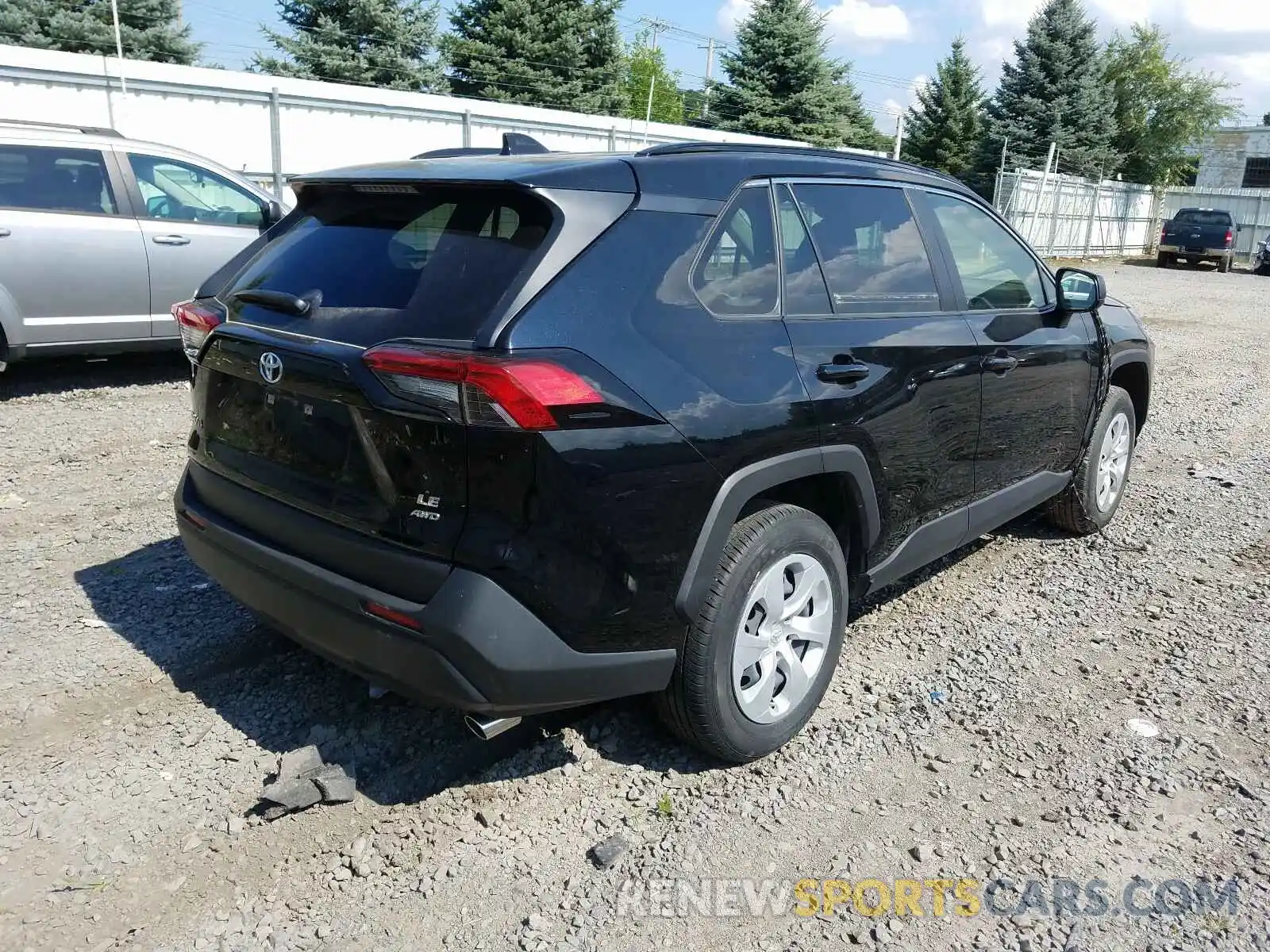 4 Фотография поврежденного автомобиля JTMF1RFV4KD007513 TOYOTA RAV4 2019