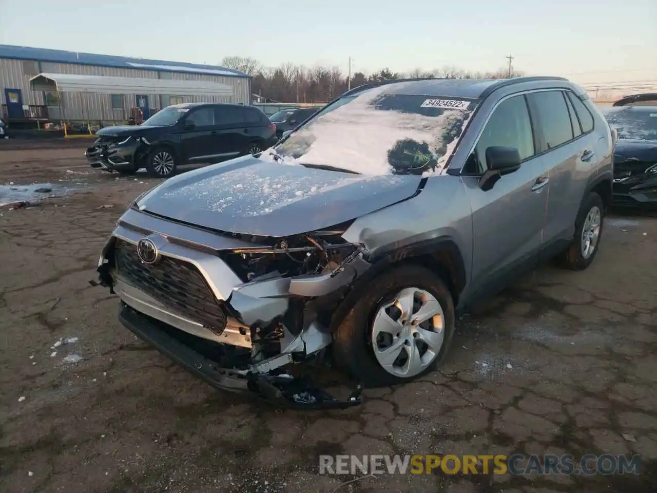 2 Photograph of a damaged car JTMF1RFV4KD031178 TOYOTA RAV4 2019