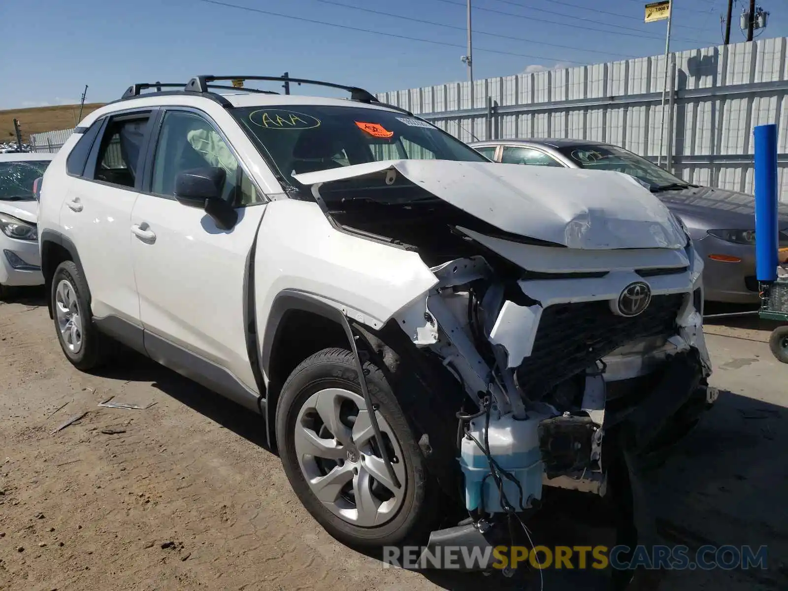 1 Photograph of a damaged car JTMF1RFV4KD034744 TOYOTA RAV4 2019