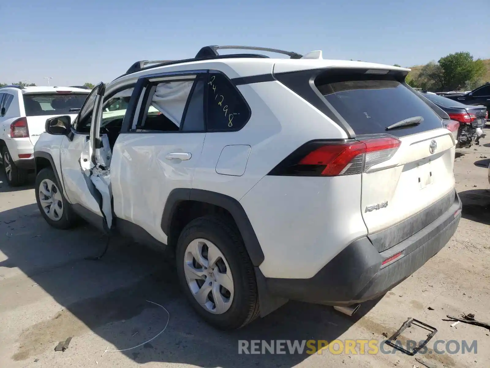 3 Photograph of a damaged car JTMF1RFV4KD034744 TOYOTA RAV4 2019