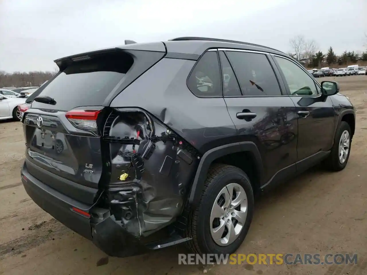 4 Photograph of a damaged car JTMF1RFV4KD045453 TOYOTA RAV4 2019