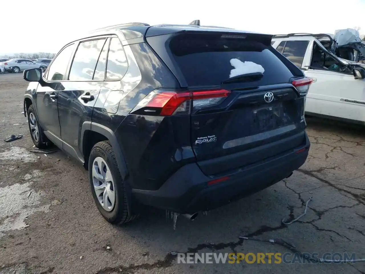 3 Photograph of a damaged car JTMF1RFV4KD501144 TOYOTA RAV4 2019