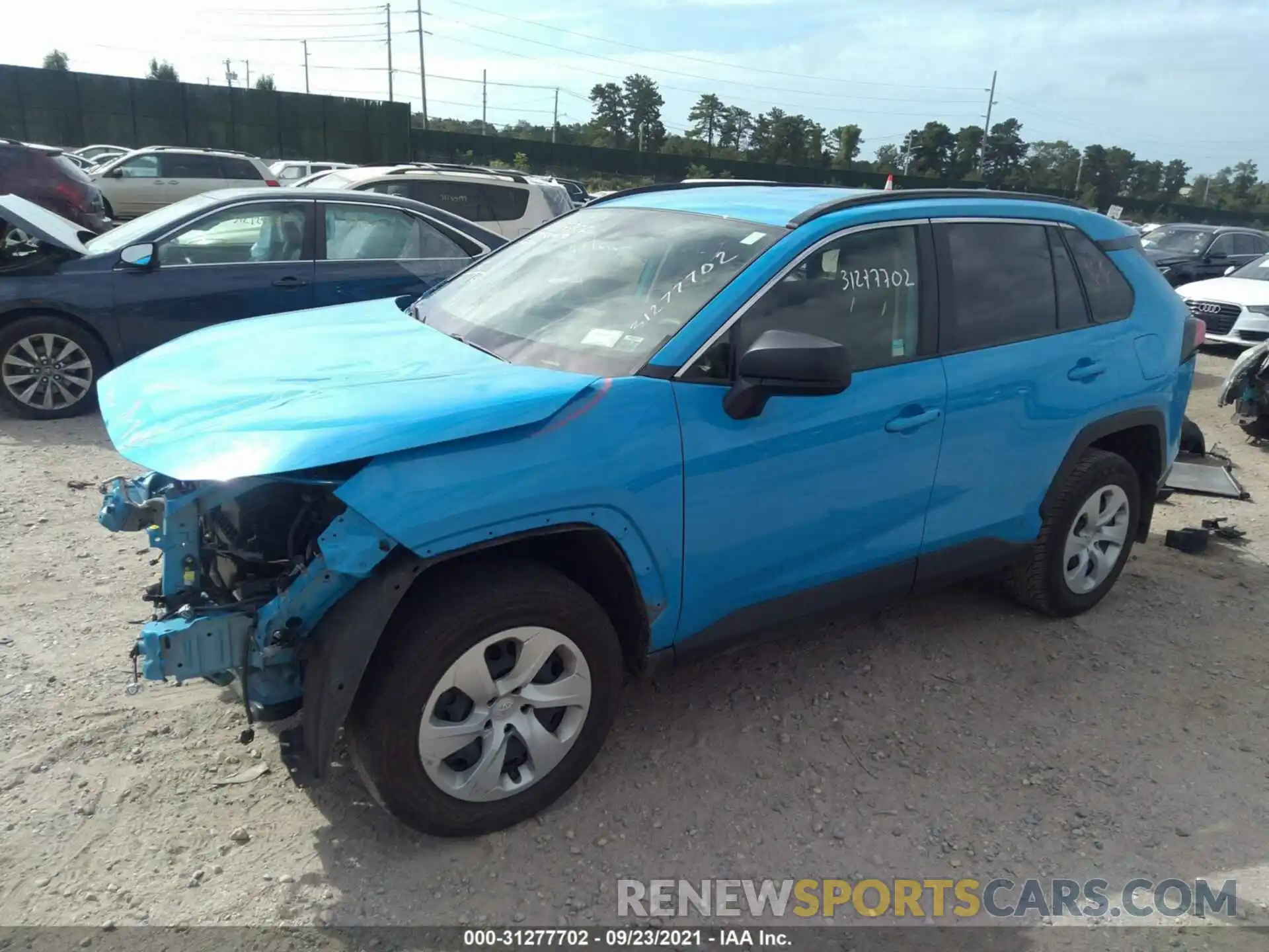 2 Photograph of a damaged car JTMF1RFV4KD503430 TOYOTA RAV4 2019