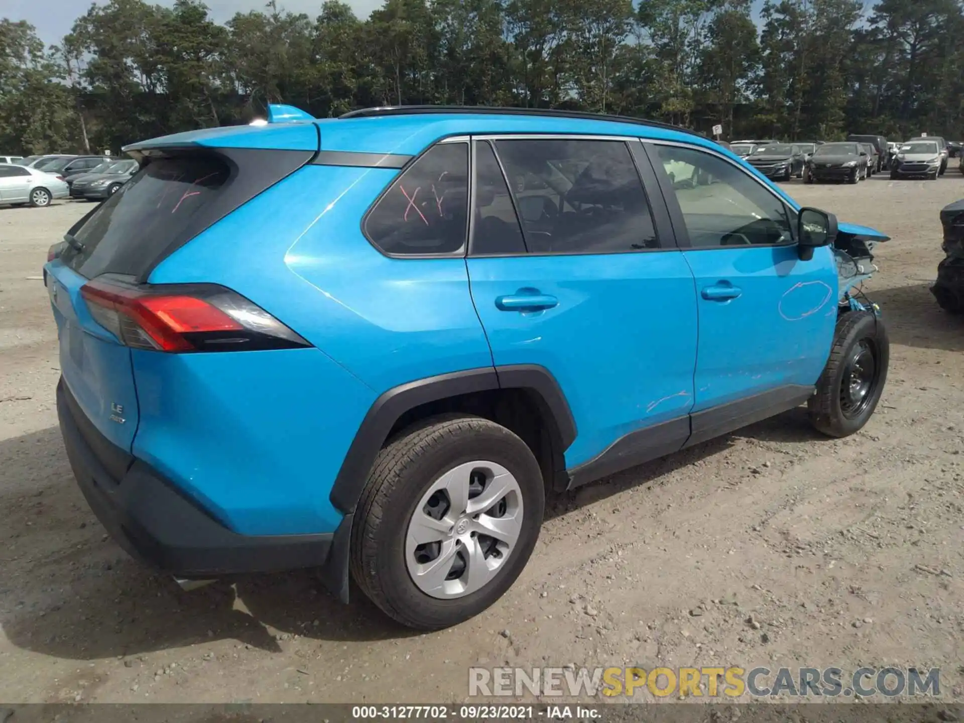 4 Фотография поврежденного автомобиля JTMF1RFV4KD503430 TOYOTA RAV4 2019