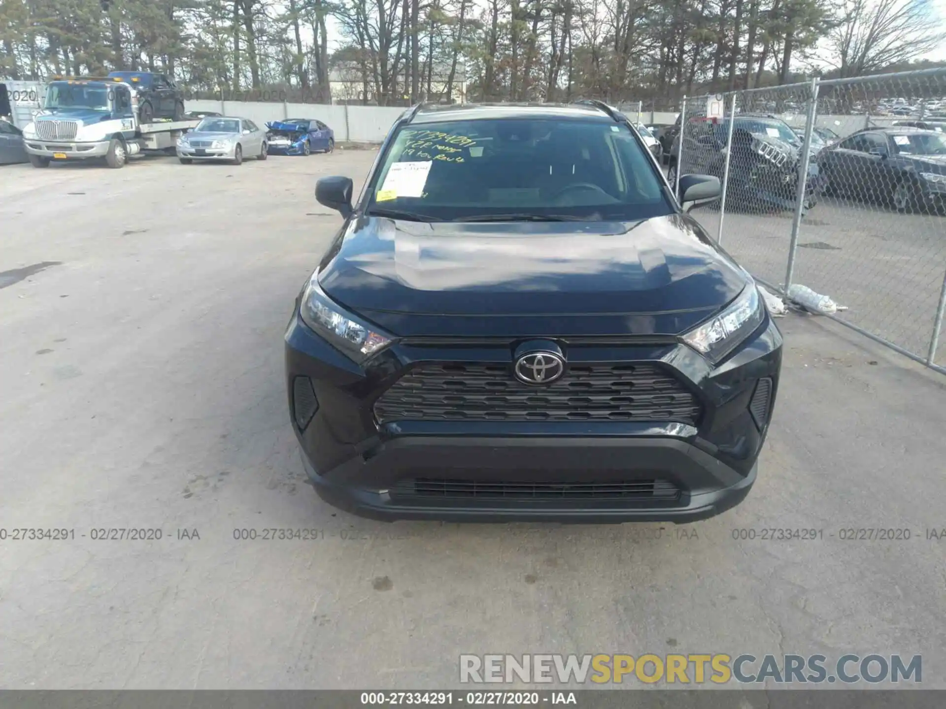 6 Photograph of a damaged car JTMF1RFV4KJ002572 TOYOTA RAV4 2019