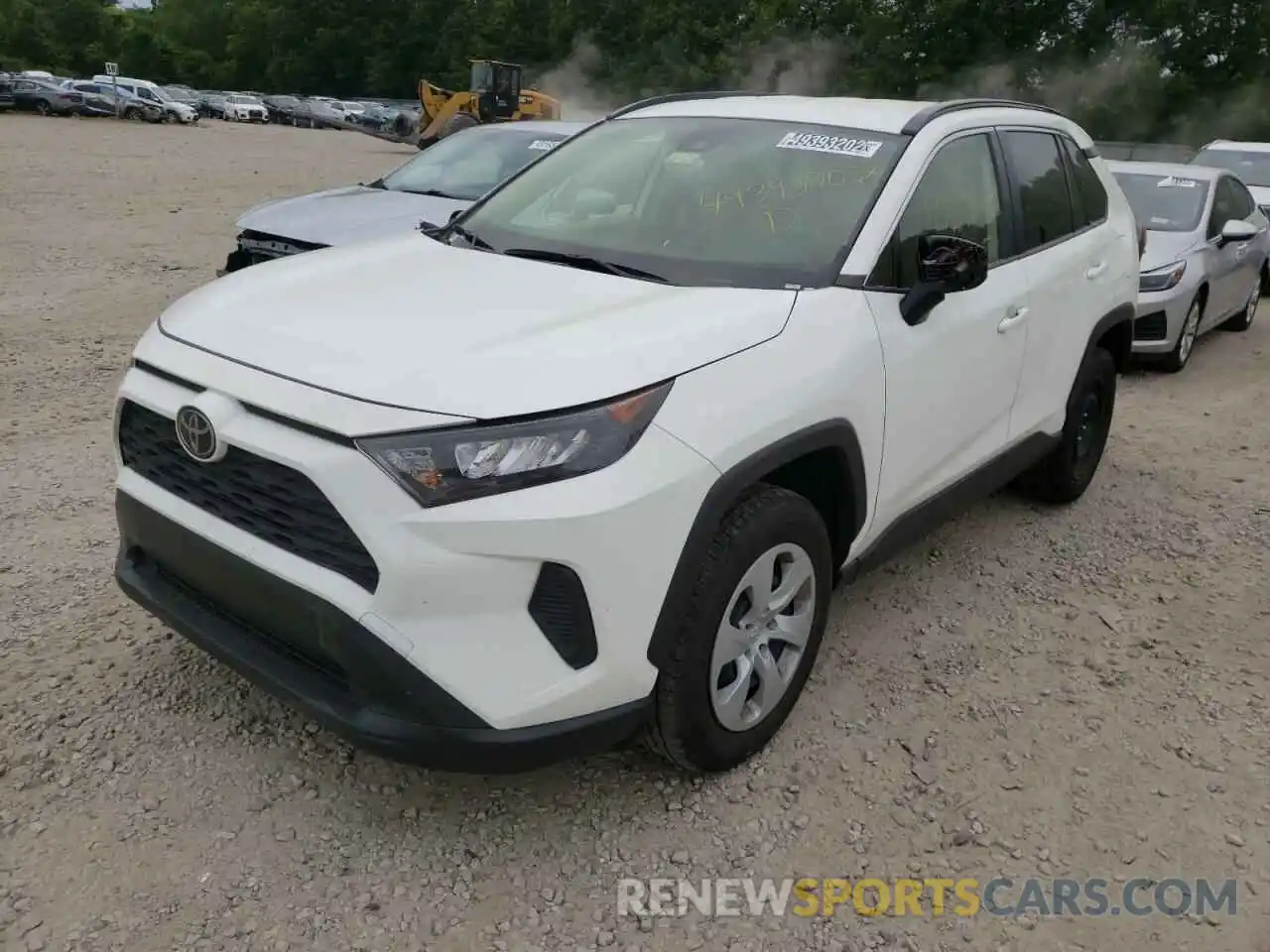 2 Photograph of a damaged car JTMF1RFV4KJ004418 TOYOTA RAV4 2019