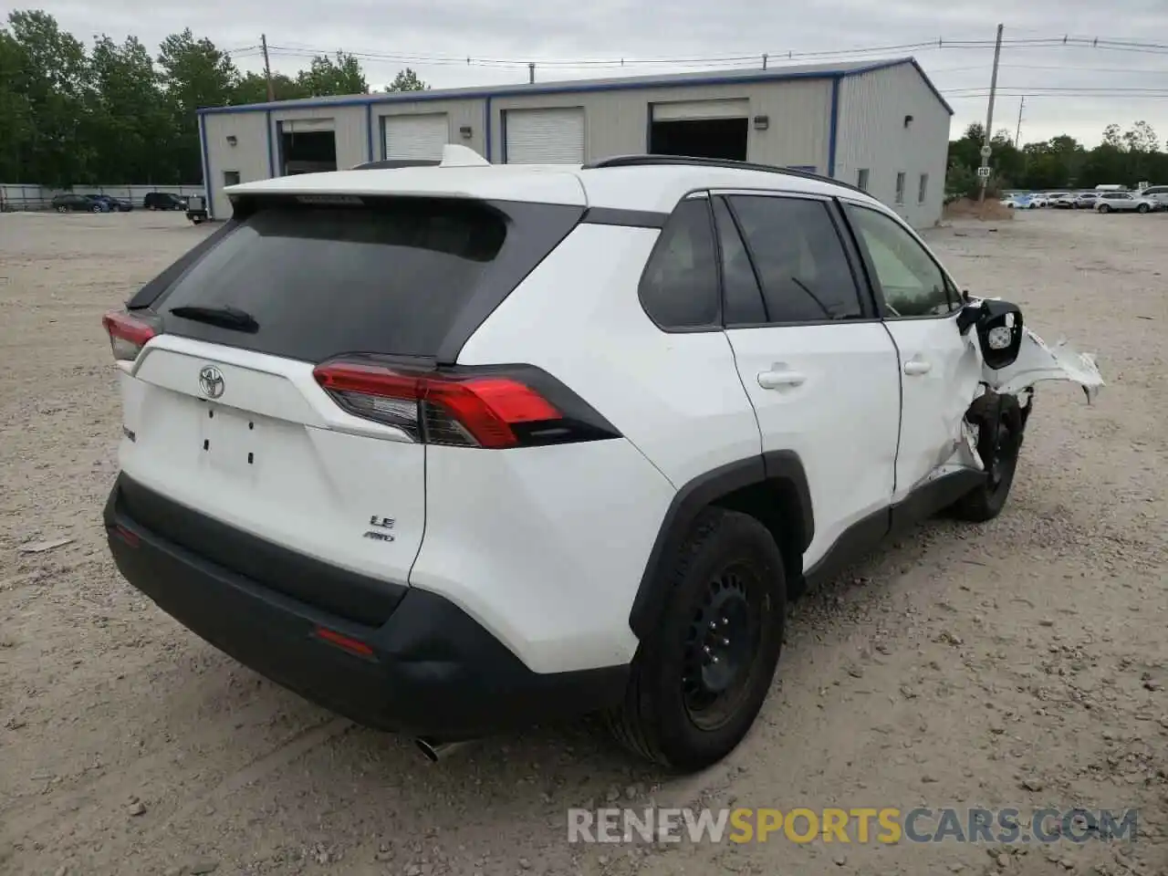 4 Photograph of a damaged car JTMF1RFV4KJ004418 TOYOTA RAV4 2019