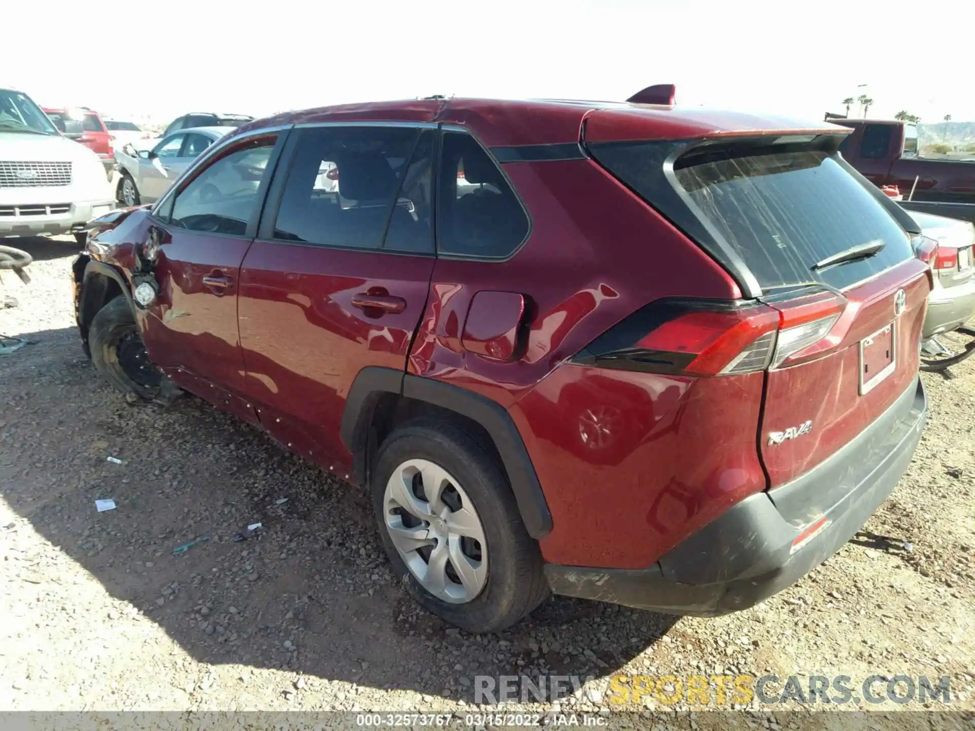 3 Фотография поврежденного автомобиля JTMF1RFV4KJ007934 TOYOTA RAV4 2019