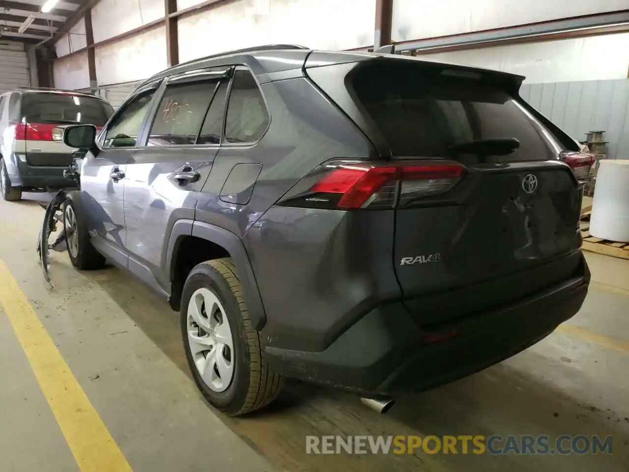 3 Photograph of a damaged car JTMF1RFV5KD009402 TOYOTA RAV4 2019