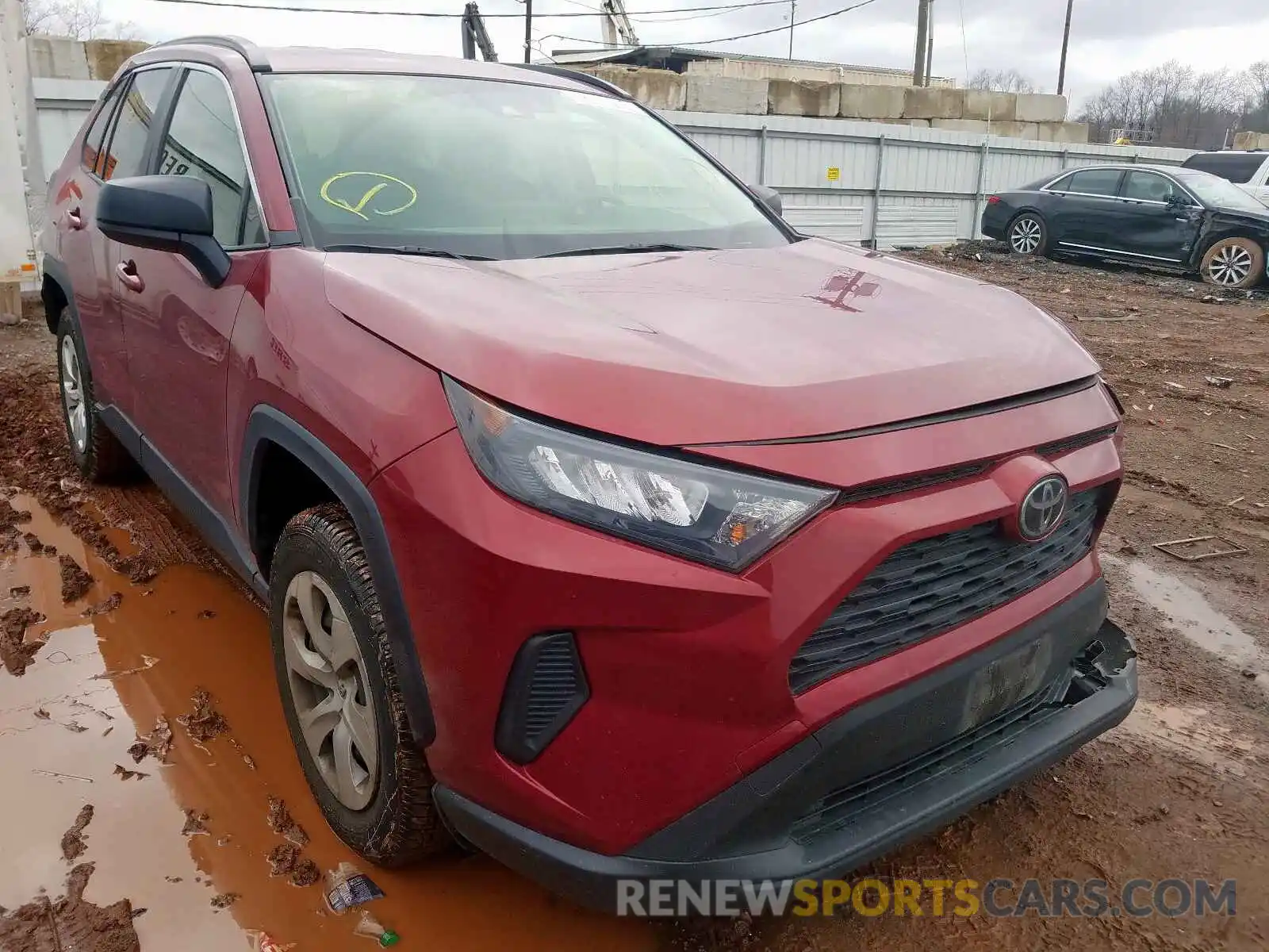 1 Photograph of a damaged car JTMF1RFV5KD012056 TOYOTA RAV4 2019