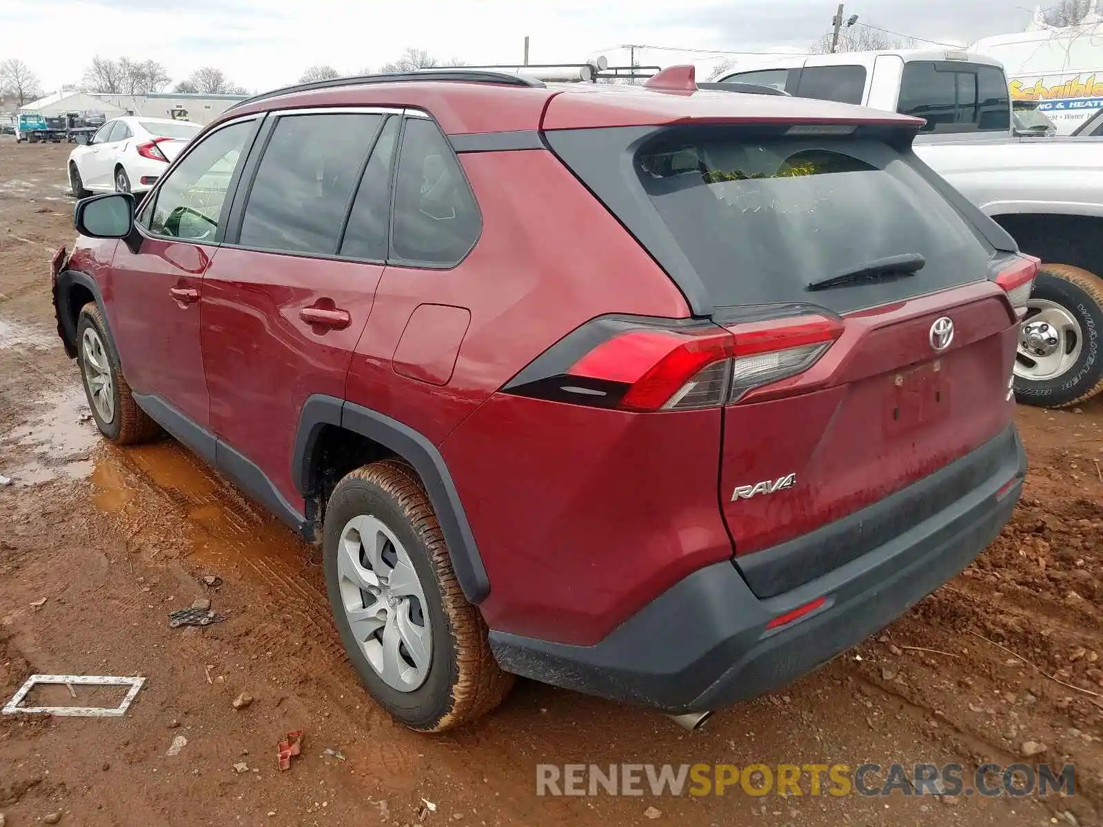 3 Фотография поврежденного автомобиля JTMF1RFV5KD012056 TOYOTA RAV4 2019