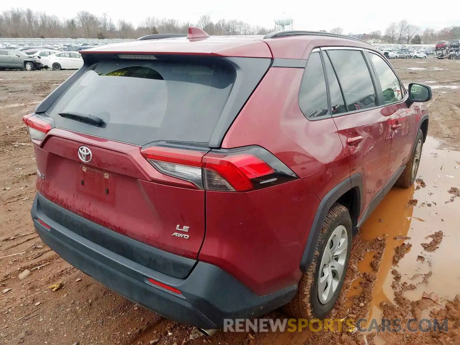 4 Photograph of a damaged car JTMF1RFV5KD012056 TOYOTA RAV4 2019