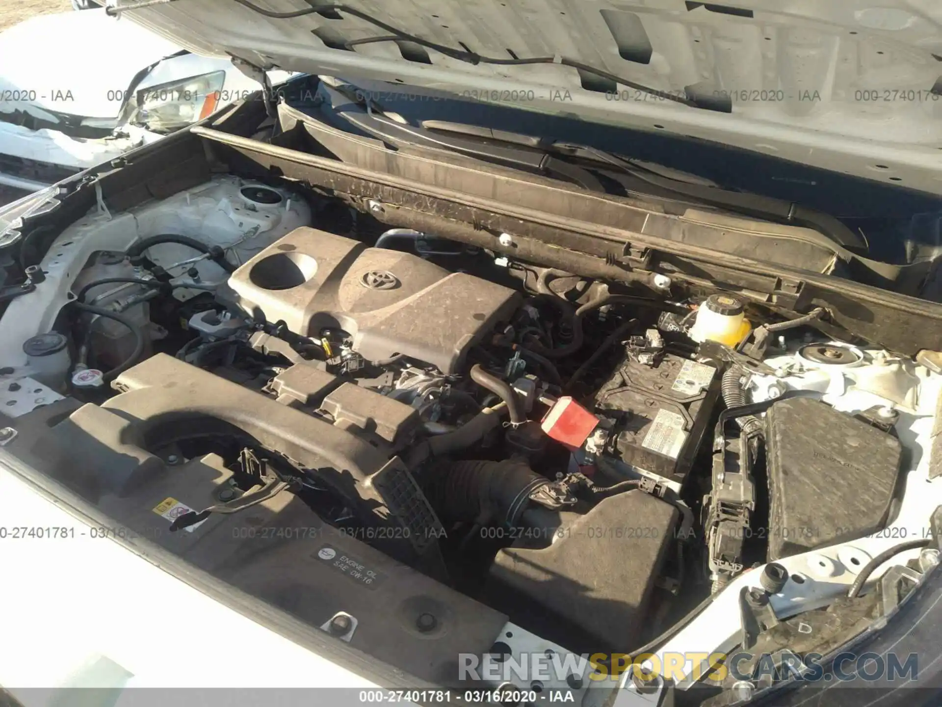 10 Фотография поврежденного автомобиля JTMF1RFV5KD022733 TOYOTA RAV4 2019