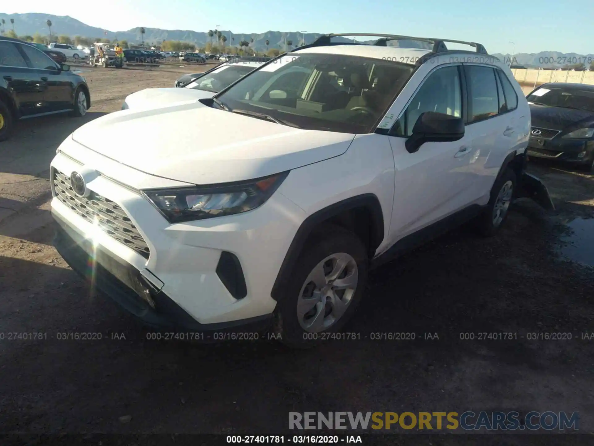 2 Photograph of a damaged car JTMF1RFV5KD022733 TOYOTA RAV4 2019