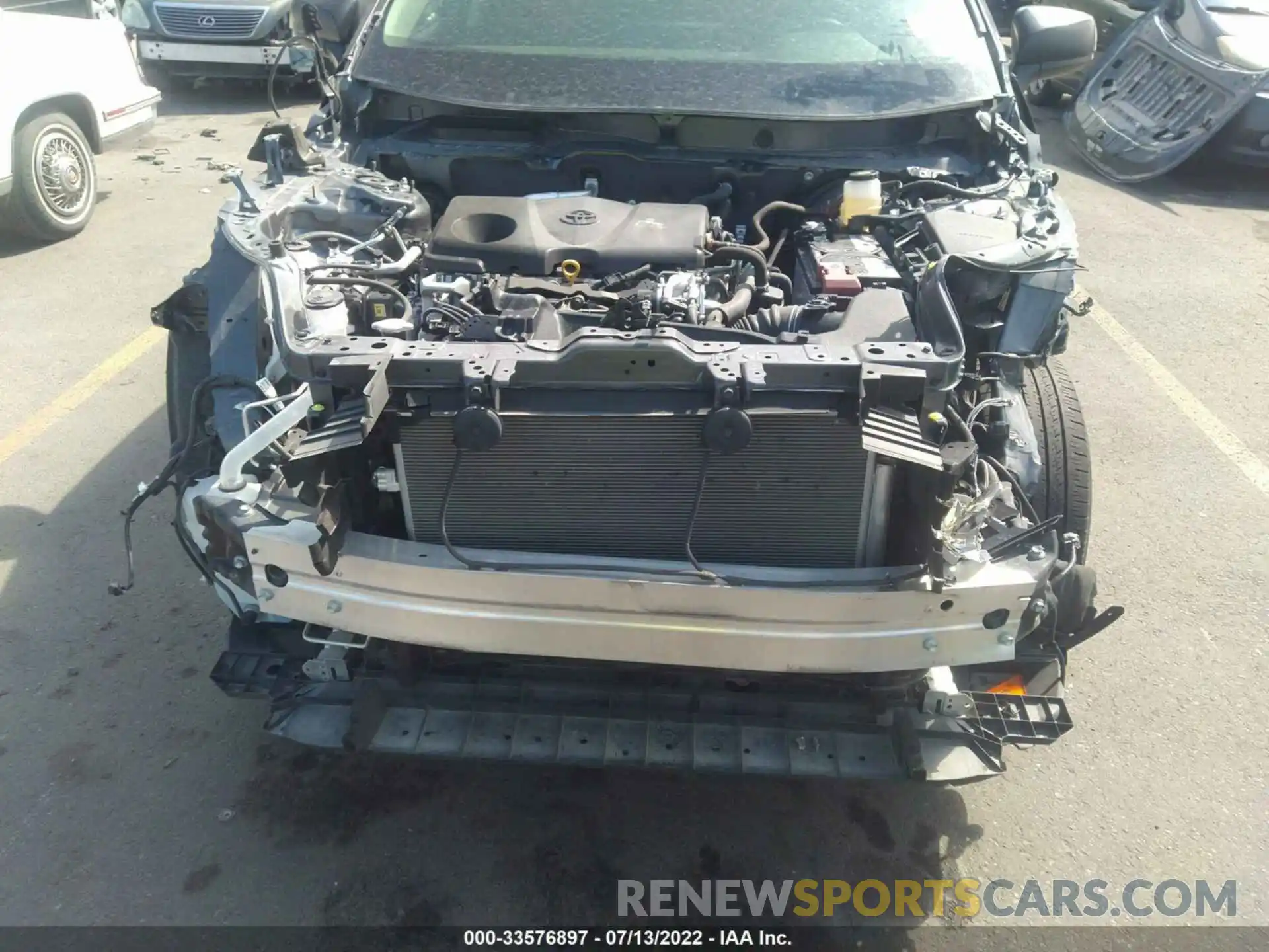 6 Photograph of a damaged car JTMF1RFV5KD026149 TOYOTA RAV4 2019