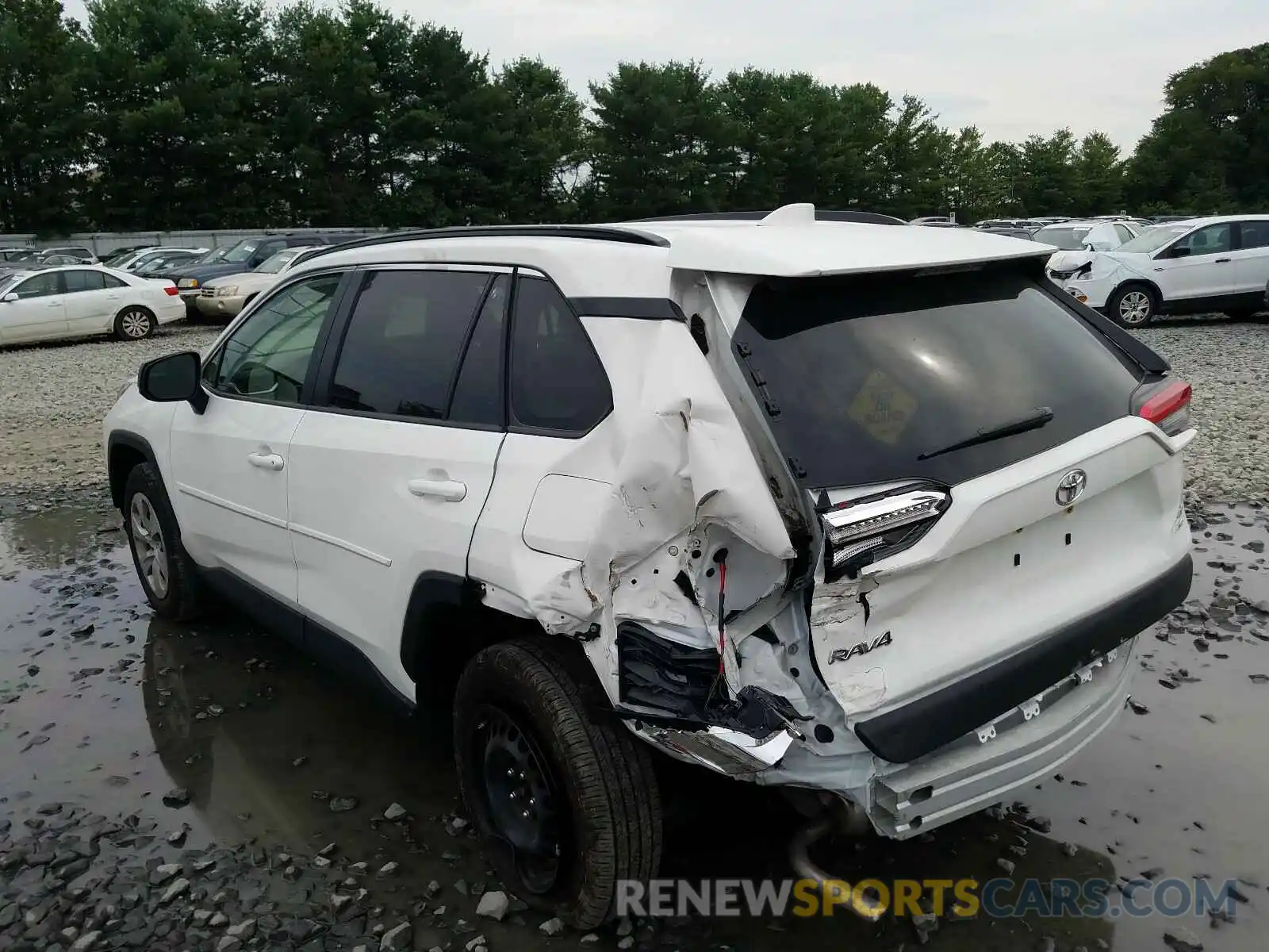3 Фотография поврежденного автомобиля JTMF1RFV5KD037233 TOYOTA RAV4 2019