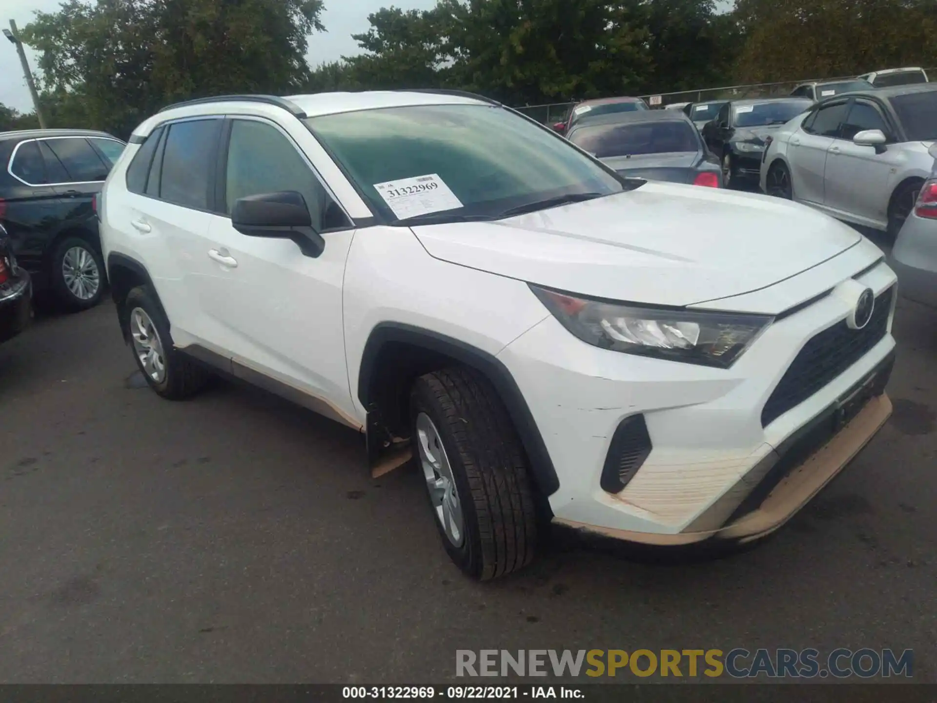 1 Photograph of a damaged car JTMF1RFV5KD038446 TOYOTA RAV4 2019