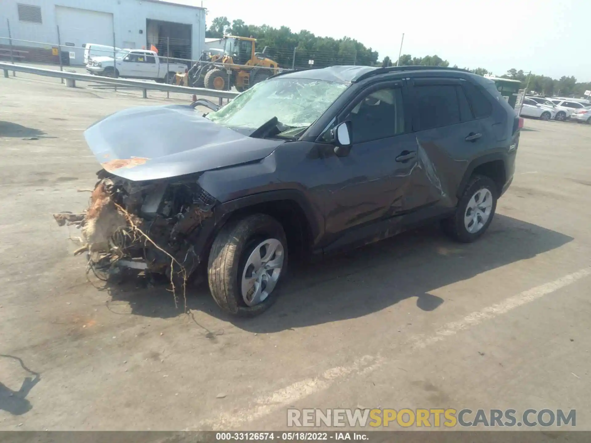 2 Photograph of a damaged car JTMF1RFV5KD039810 TOYOTA RAV4 2019