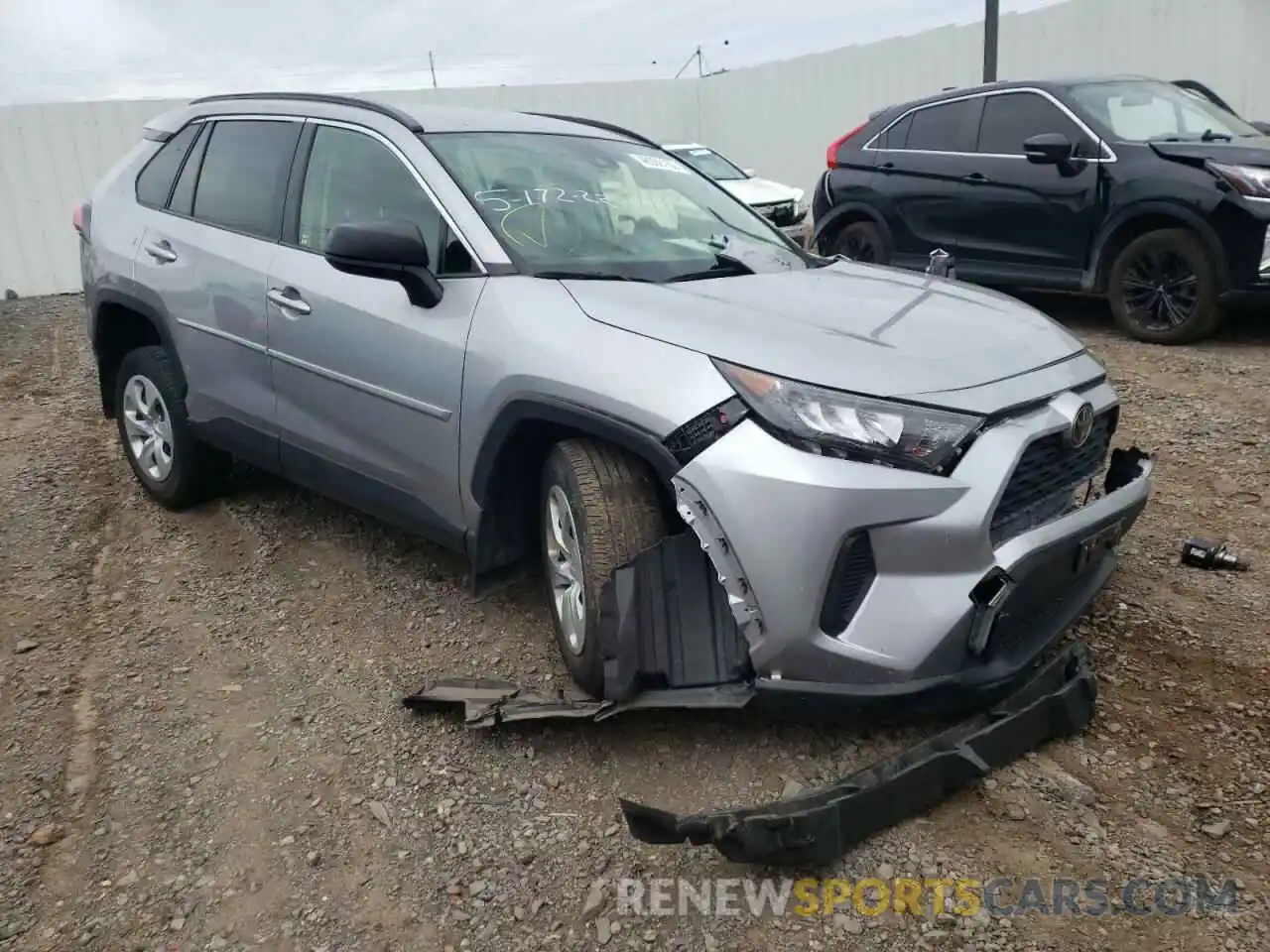 1 Photograph of a damaged car JTMF1RFV5KD047051 TOYOTA RAV4 2019