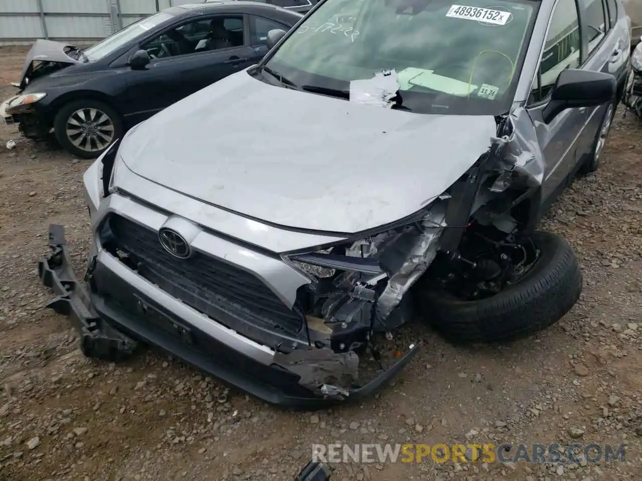 9 Photograph of a damaged car JTMF1RFV5KD047051 TOYOTA RAV4 2019