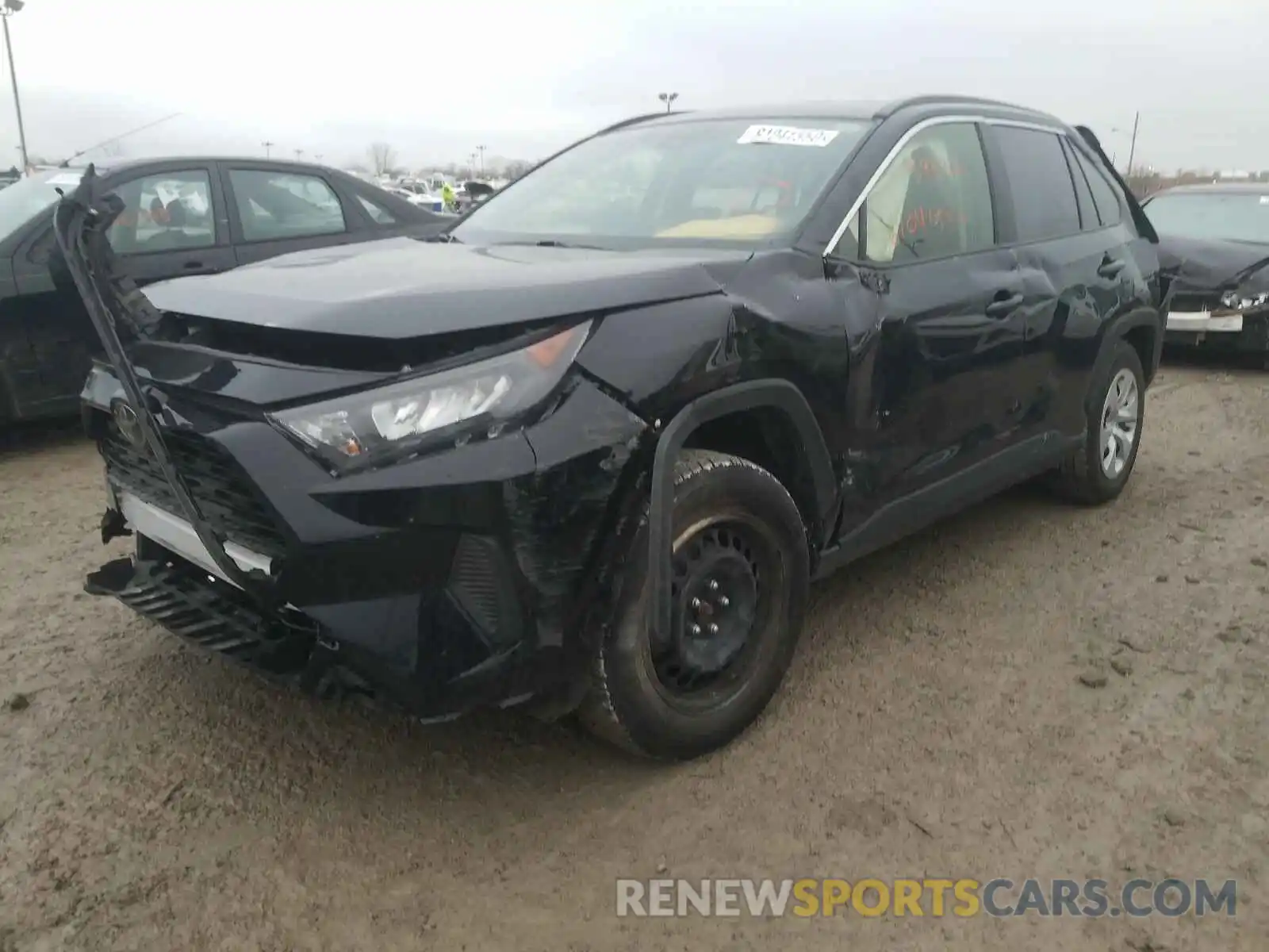 2 Photograph of a damaged car JTMF1RFV5KD505977 TOYOTA RAV4 2019