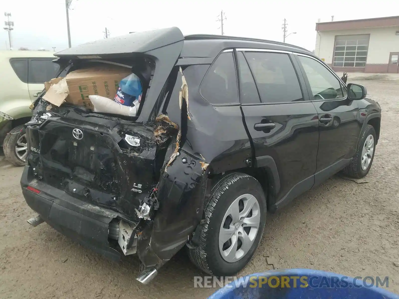 4 Фотография поврежденного автомобиля JTMF1RFV5KD505977 TOYOTA RAV4 2019