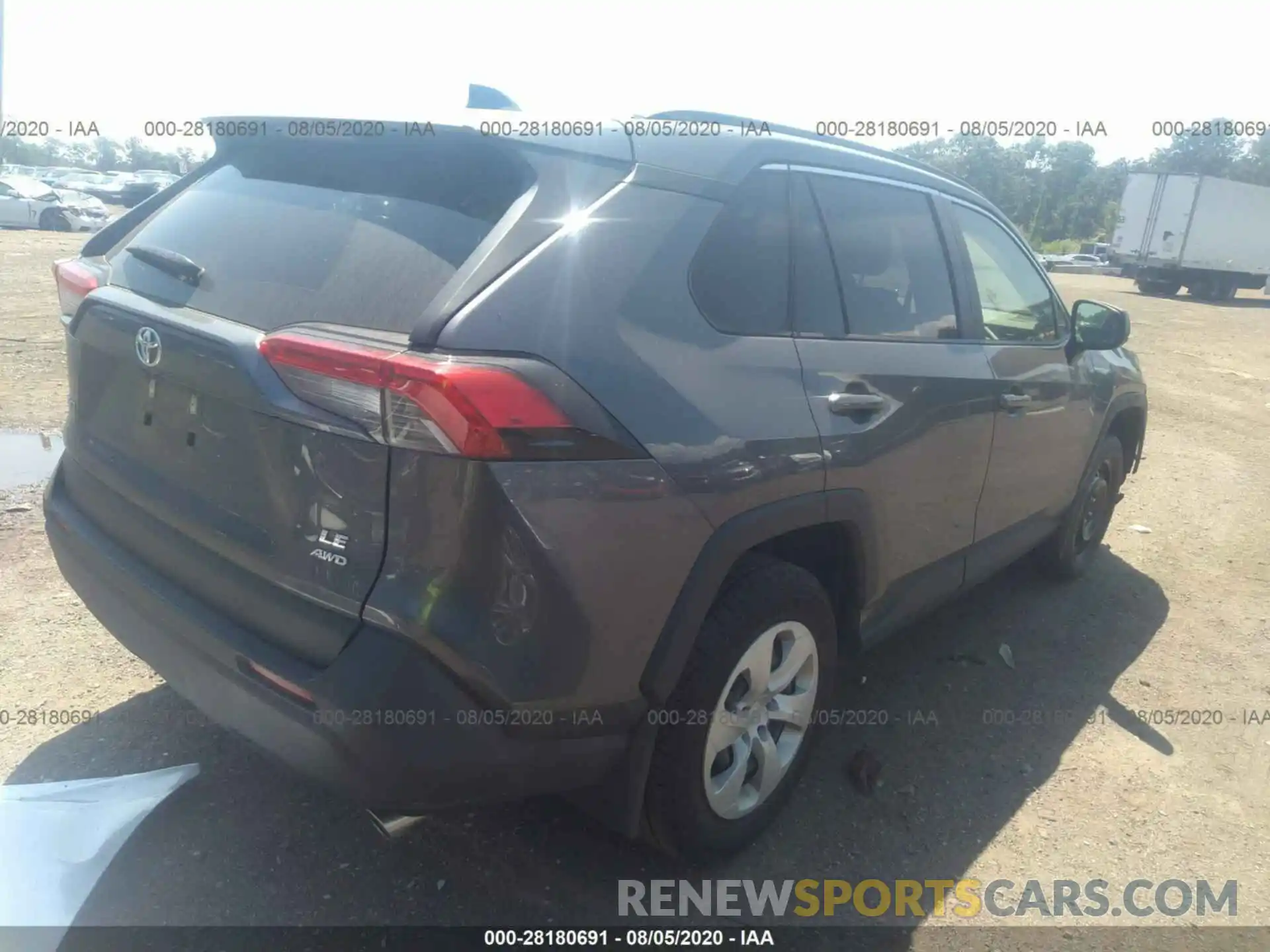 4 Photograph of a damaged car JTMF1RFV5KD506787 TOYOTA RAV4 2019