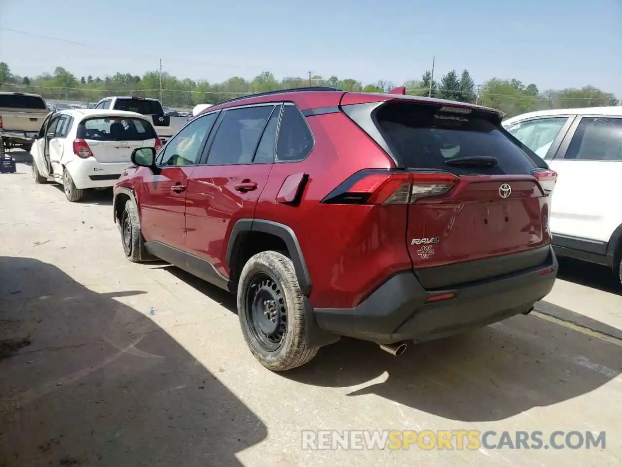 3 Фотография поврежденного автомобиля JTMF1RFV5KD508619 TOYOTA RAV4 2019