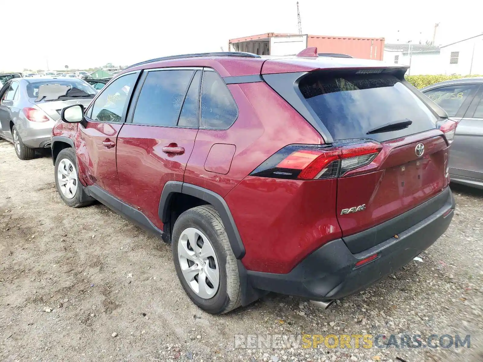 3 Фотография поврежденного автомобиля JTMF1RFV5KJ005013 TOYOTA RAV4 2019