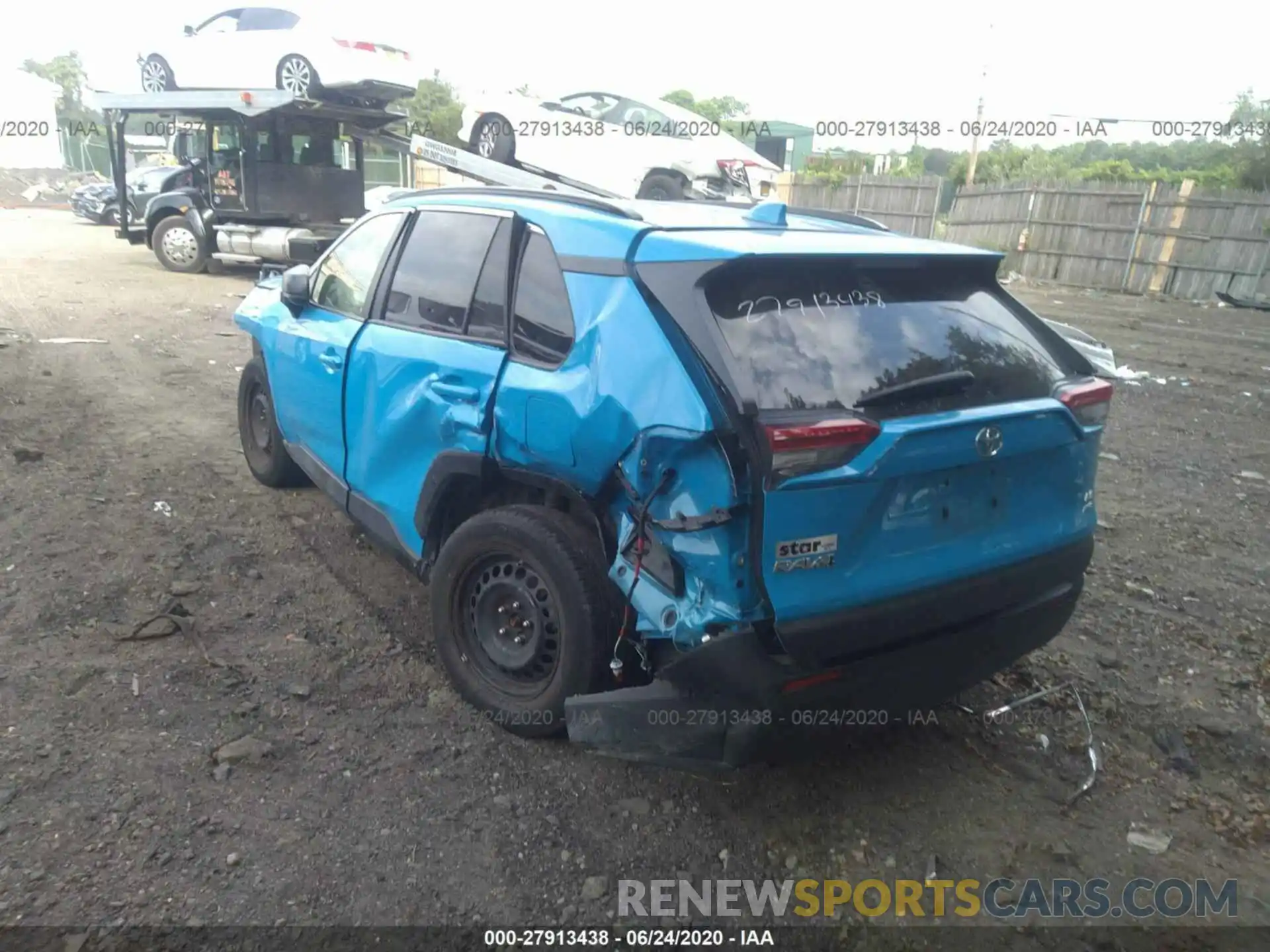 3 Photograph of a damaged car JTMF1RFV5KJ005237 TOYOTA RAV4 2019