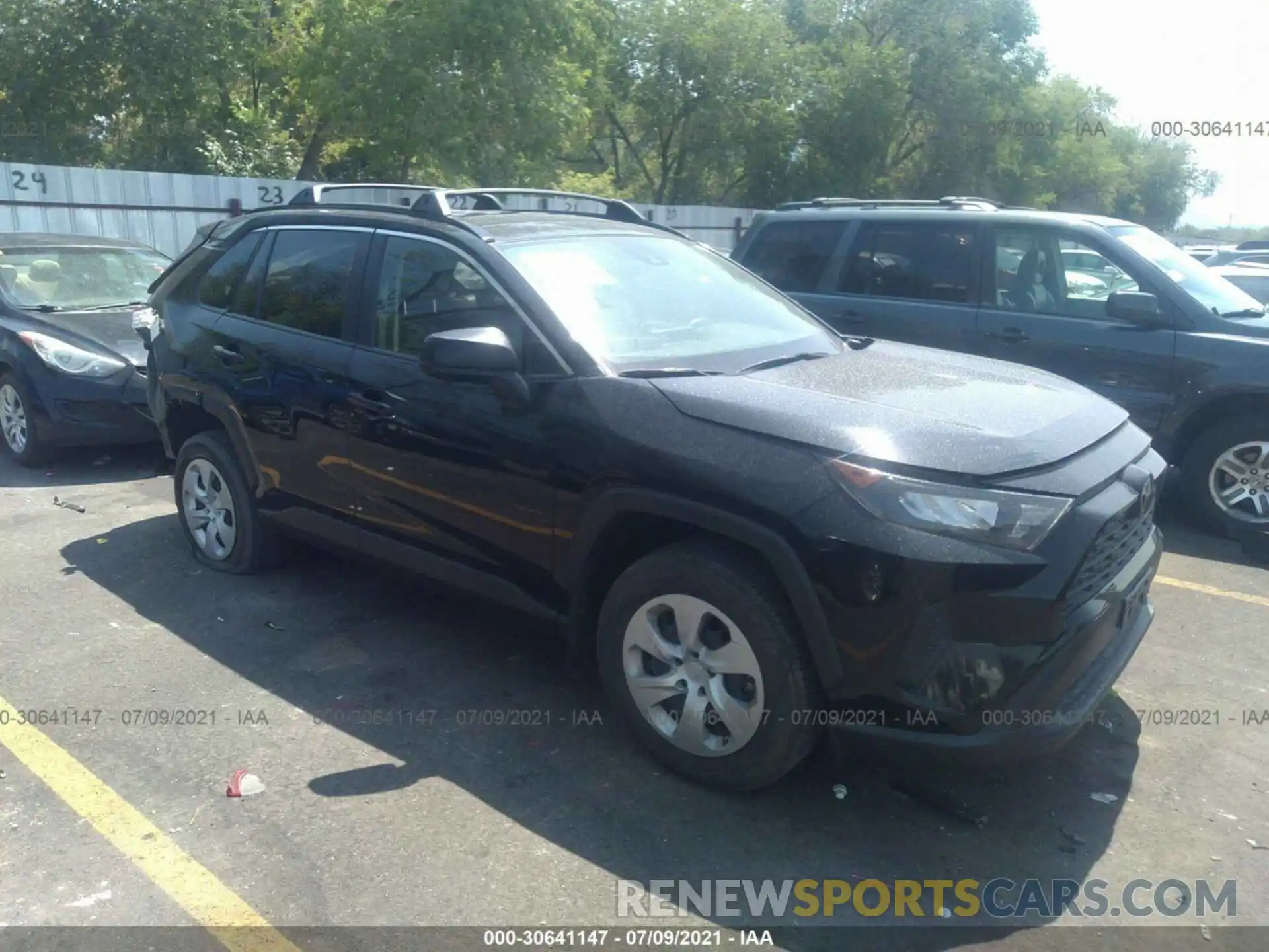 1 Фотография поврежденного автомобиля JTMF1RFV5KJ007022 TOYOTA RAV4 2019