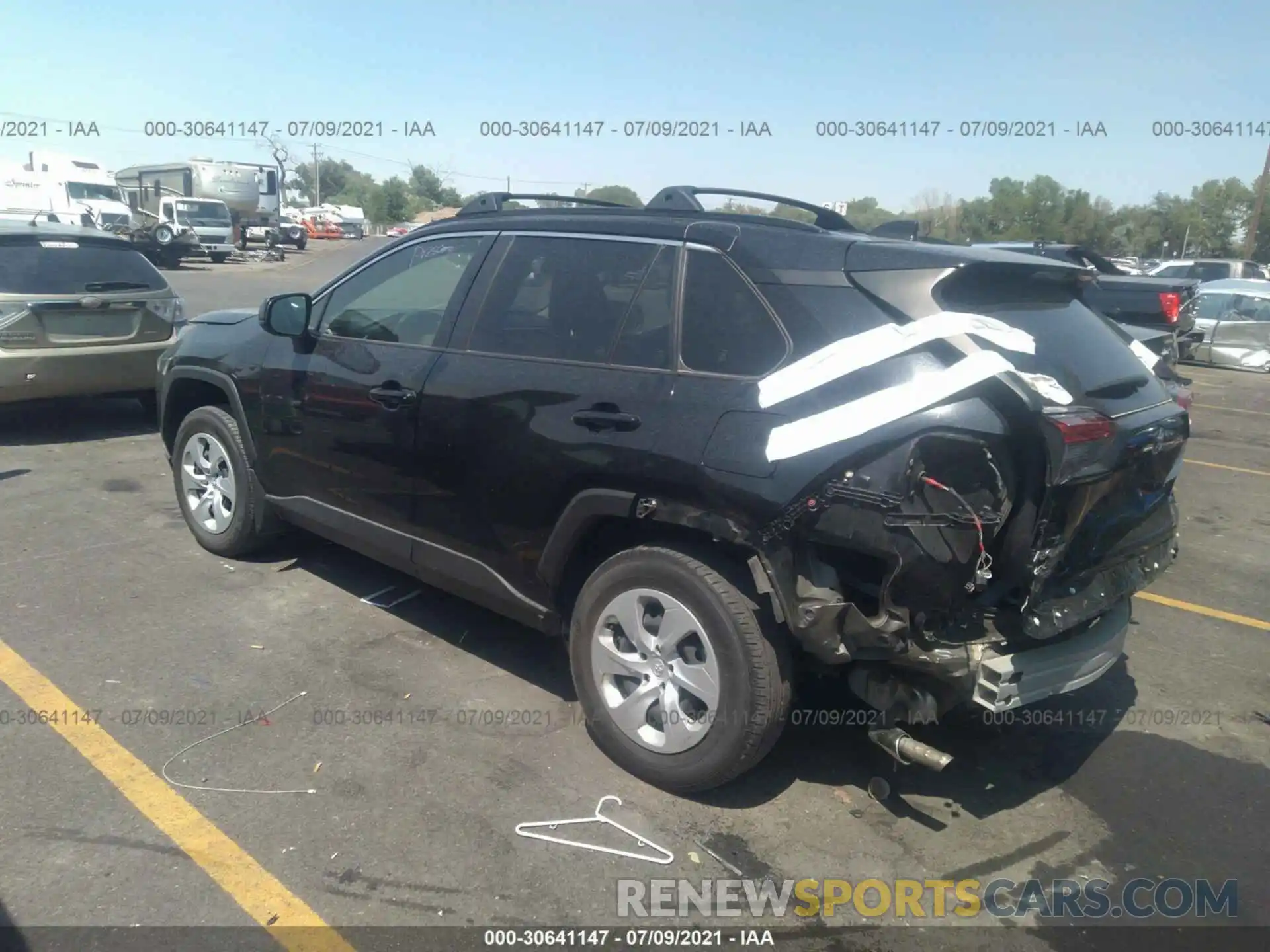 3 Фотография поврежденного автомобиля JTMF1RFV5KJ007022 TOYOTA RAV4 2019