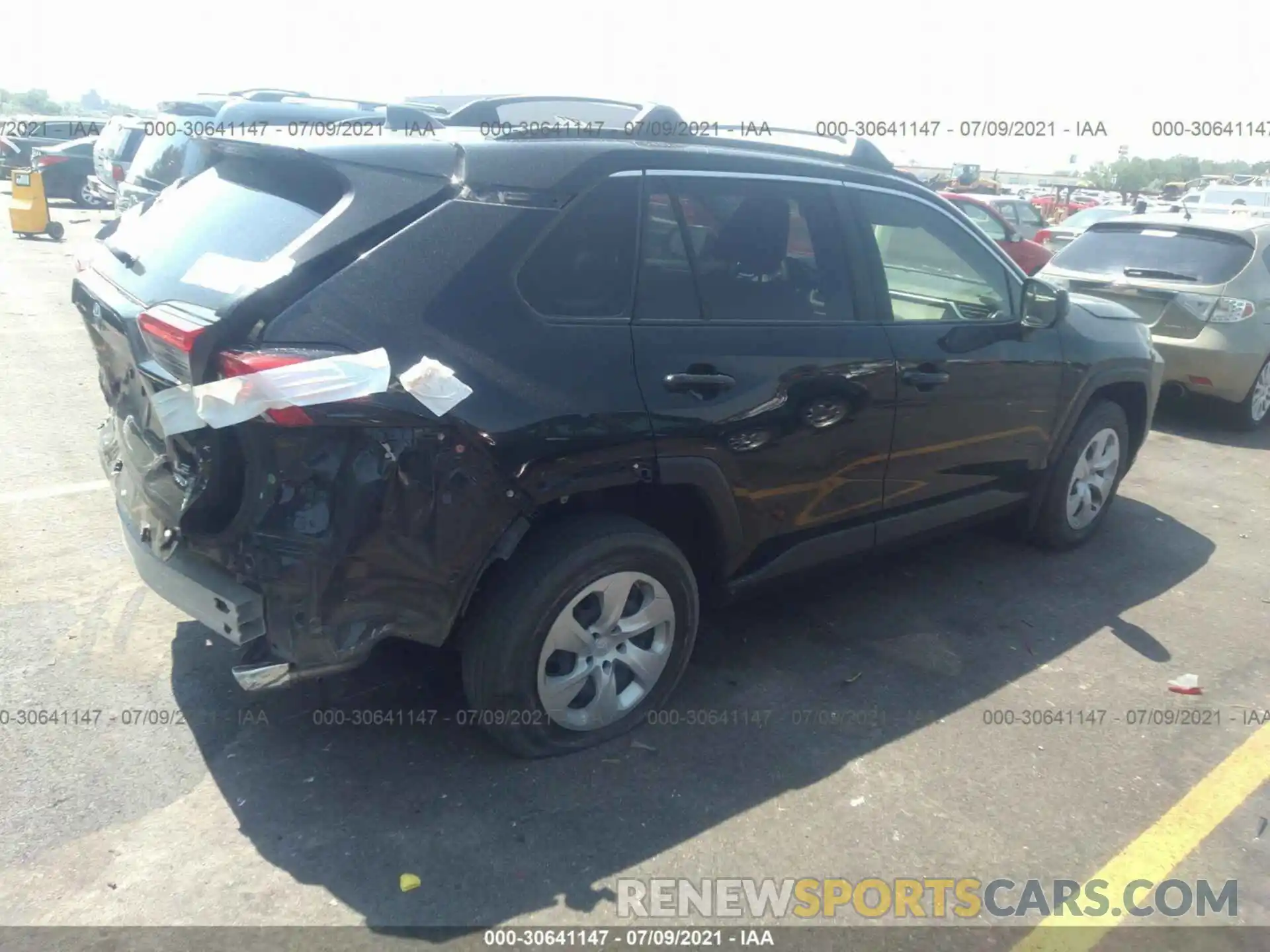 4 Фотография поврежденного автомобиля JTMF1RFV5KJ007022 TOYOTA RAV4 2019