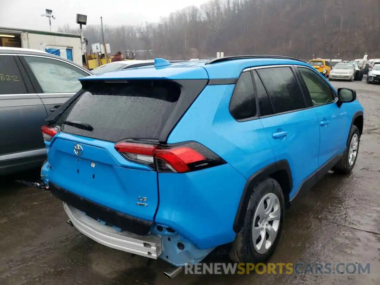 4 Photograph of a damaged car JTMF1RFV5KJ011894 TOYOTA RAV4 2019