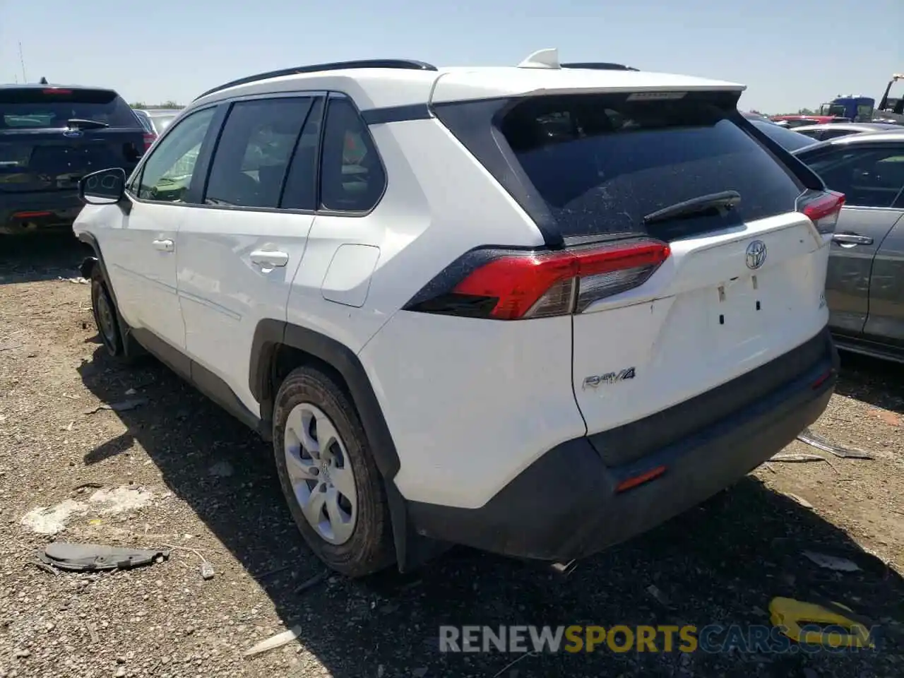 3 Photograph of a damaged car JTMF1RFV5KJ014469 TOYOTA RAV4 2019