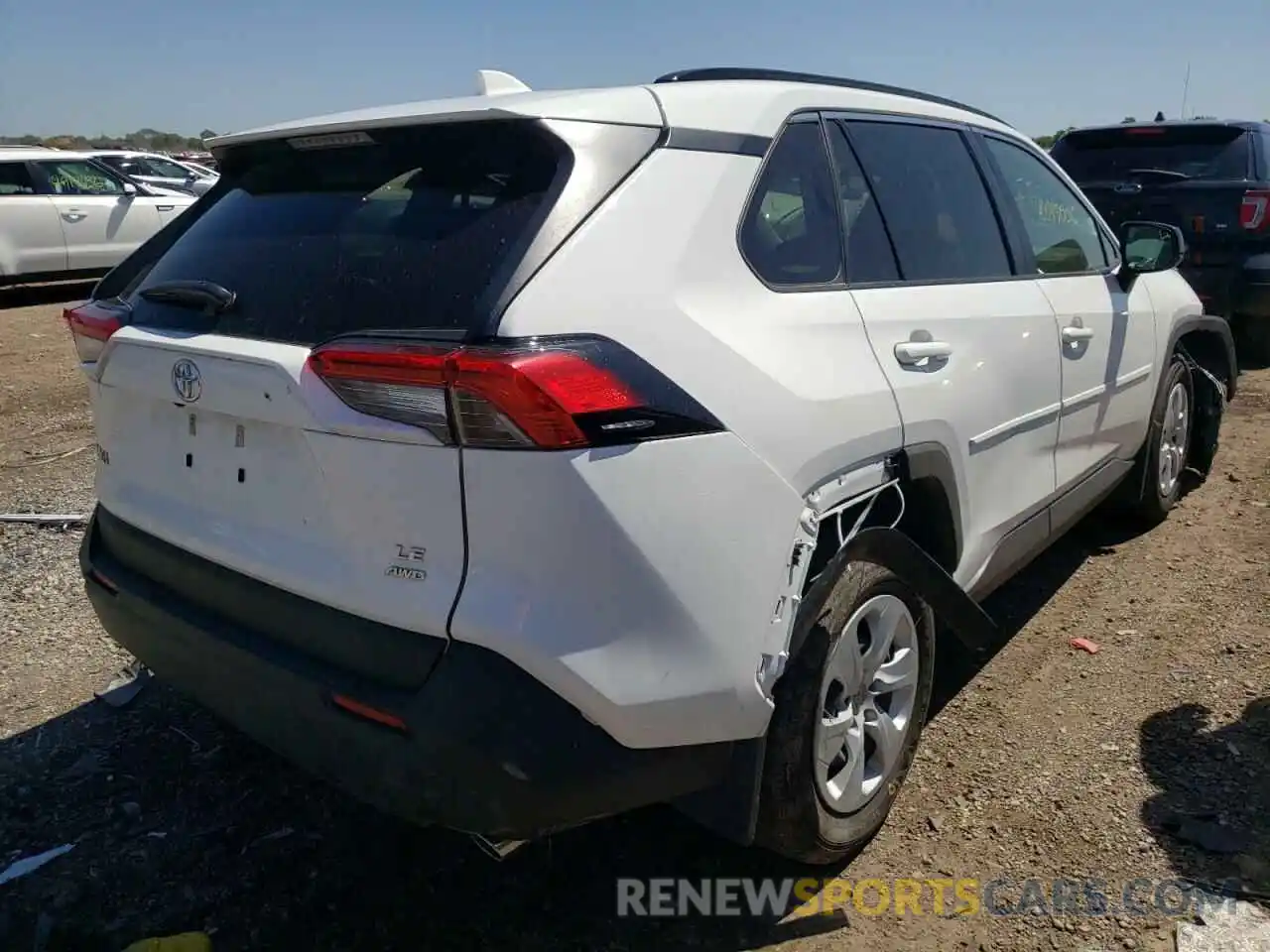 4 Photograph of a damaged car JTMF1RFV5KJ014469 TOYOTA RAV4 2019