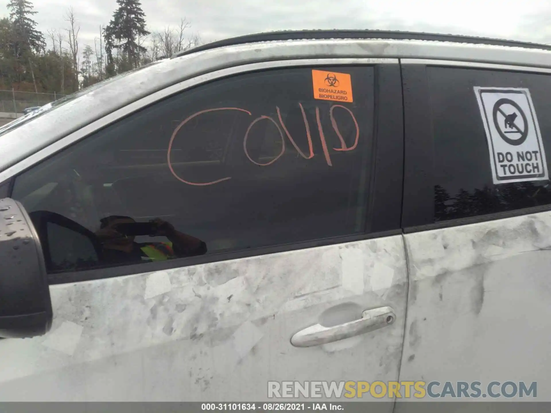 6 Photograph of a damaged car JTMF1RFV5KJ018070 TOYOTA RAV4 2019