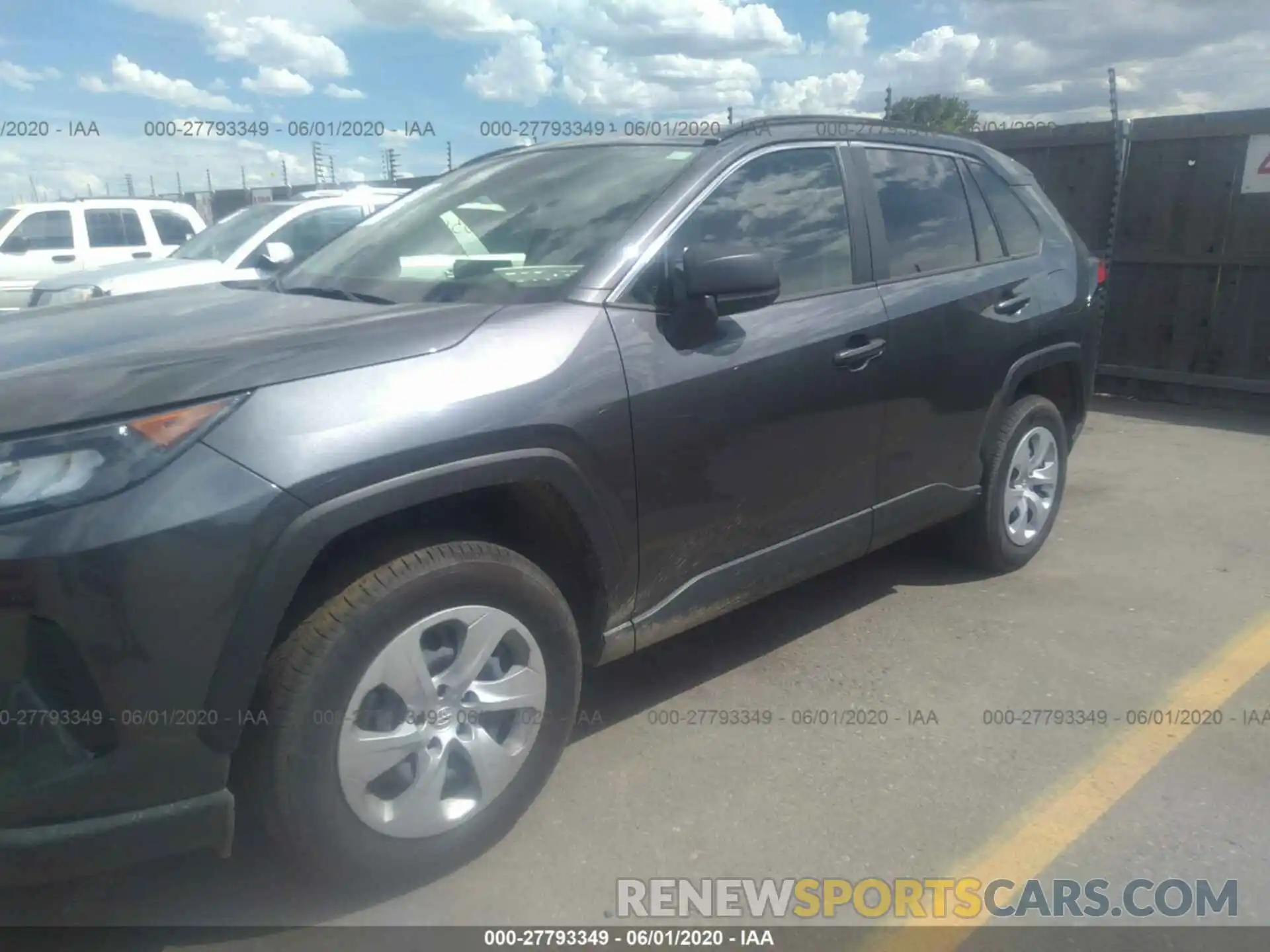 6 Photograph of a damaged car JTMF1RFV5KJ018585 TOYOTA RAV4 2019